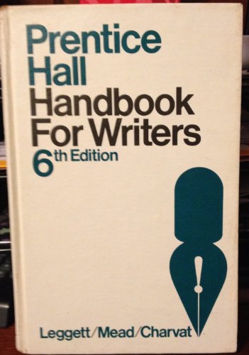 Beispielbild fr Prentice-Hall Handbook for Writers zum Verkauf von Top Notch Books
