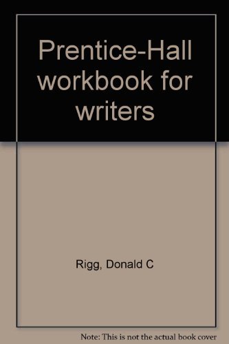 Stock image for Prentice-Hall workbook for writers for sale by Bank of Books