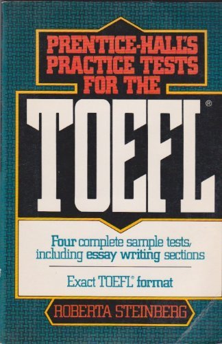 Beispielbild fr Prentice Hall's Practice Tests for the Toefl zum Verkauf von Ammareal