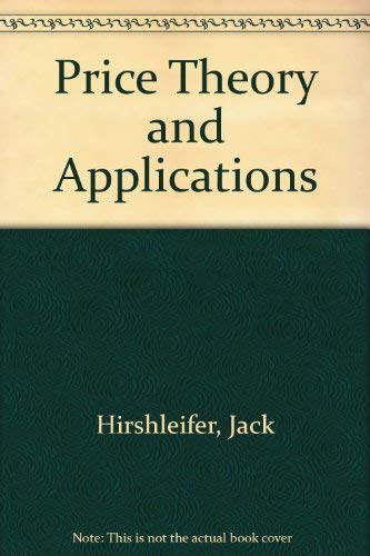 9780136997528: Price Theory and Applications