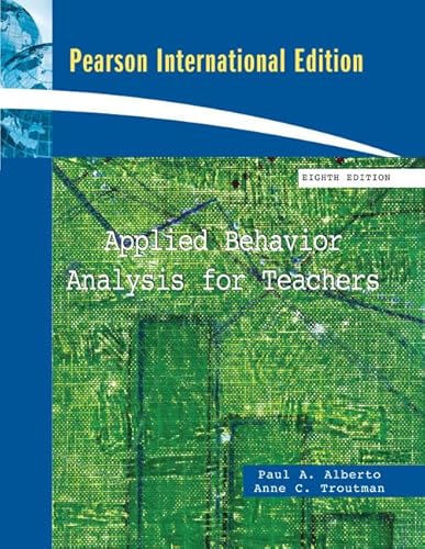 9780137003648: Applied Behavior Analysis for Teachers: International Edition