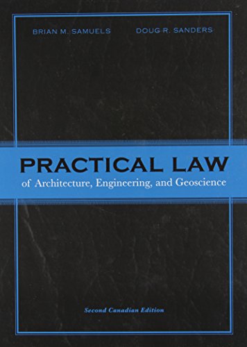 Stock image for Practical Law of Architecture, Engineering and Geoscience for sale by ThriftBooks-Atlanta