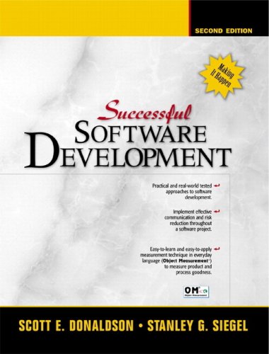 Imagen de archivo de Successful Software Development a la venta por Phatpocket Limited