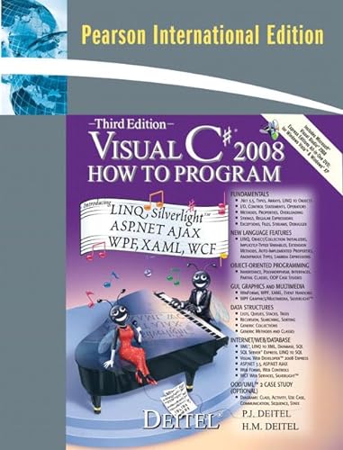 9780137011834: Visual C# 2008 How to Program: International Edition