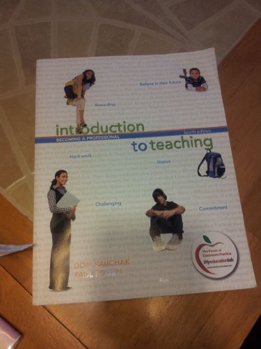 9780137012329: Introduction to Teaching: Becoming a Professional