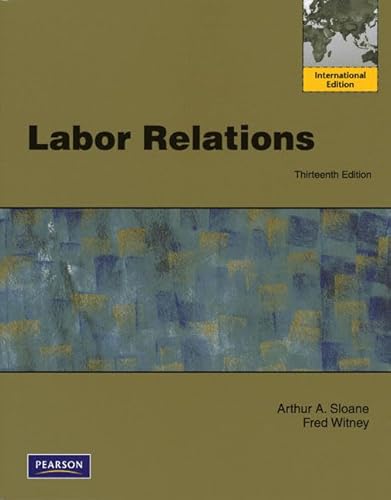 Stock image for Labor Relations for sale by Buchpark