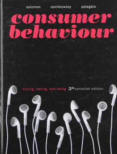 Stock image for Consumer Behaviour: Buying, Having, and Being with MyMarketingLab for sale by Big River Books
