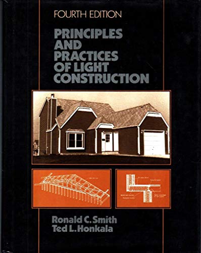 Imagen de archivo de Principles and Practices of Light Construction a la venta por Better World Books