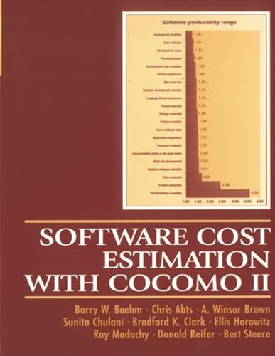 9780137025763: Software Cost Estimation With Cocomo II