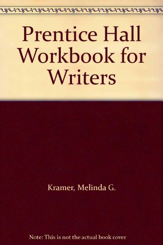 Stock image for Prentice Hall Workbook for Writers for sale by Wonder Book