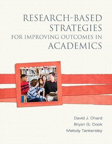 Stock image for Research-Based Strategies for Improving Outcomes in Academics for sale by Iridium_Books