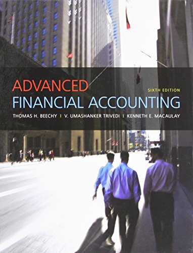 Stock image for Advanced Financial Accounting (6th Edition) for sale by ThriftBooks-Dallas