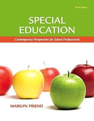 Stock image for Special Education - Contemporary Perspectives for School Professionals (Instructor's Copy) for sale by Better World Books