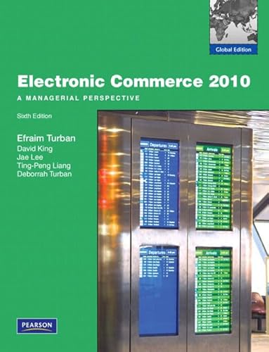 Beispielbild fr Electronic Commerce 2010 zum Verkauf von medimops