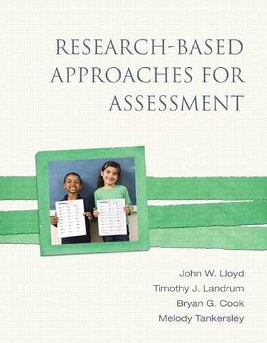 9780137034857: Research-Based Approaches for Assessment