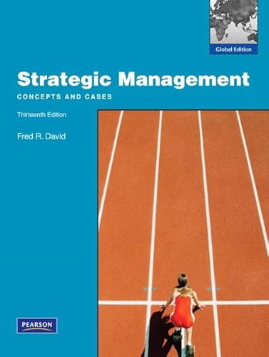 Beispielbild fr Strategic Management: Global Edition zum Verkauf von WorldofBooks