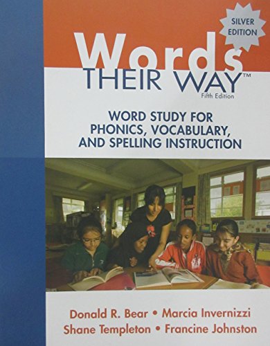Imagen de archivo de Words Their Way : Word Study for Phonics, Vocabulary, and Spelling Instruction a la venta por Better World Books