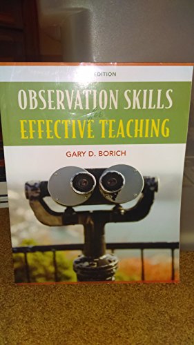 9780137039722: Observation Skills for Effective Teaching