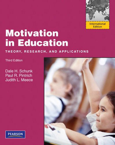 Beispielbild fr Motivation in Education: Theory, Research, and Applications: International Edition zum Verkauf von AwesomeBooks