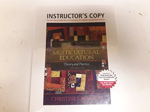 Stock image for Comprehensive Multicultural Education Theory and Practice Instructor's Copy for sale by ThriftBooks-Atlanta