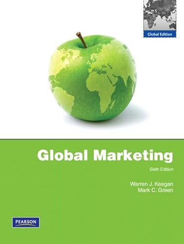 9780137042685: GLOBAL MARKETING : GLOBAL EDITION, EDITION 6 (LIVRE ANGLAIS)