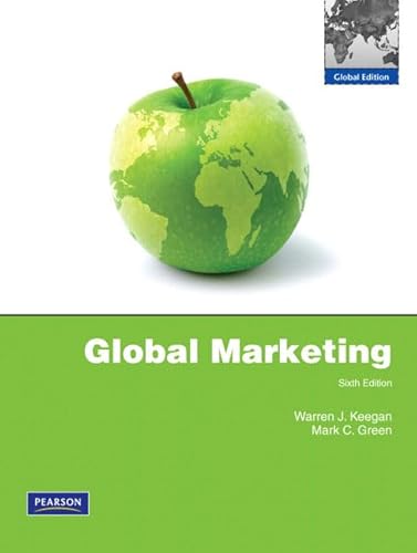 9780137042685: GLOBAL MARKETING : GLOBAL EDITION, EDITION 6 (LIVRE ANGLAIS)