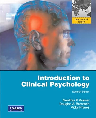 9780137049844: Introduction to Clinical Psychology:International Edition