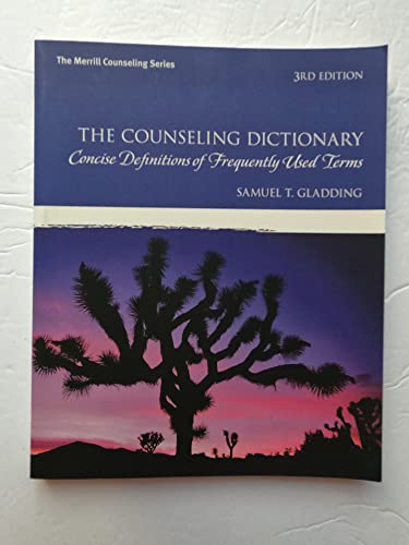 Stock image for The Counseling Dictionary: Concise Definitions of Frequently Used Terms (3rd Edition) for sale by Bulk Book Warehouse
