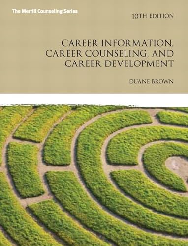 9780137051946: Career Information, Career Counseling, and Career Development (The Merrill Counseling Series)