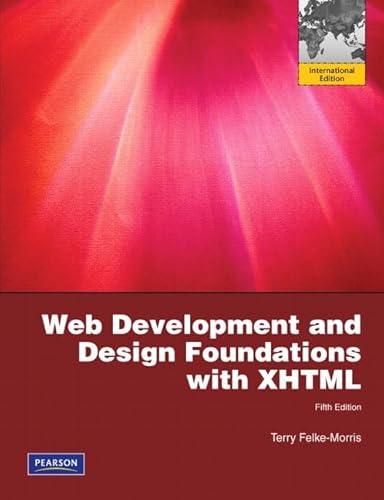 Stock image for Web Development and Design Foundations with XHTML: International Version for sale by Phatpocket Limited