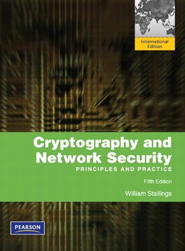 Beispielbild fr Cryptography and Network Security: Principles and Practice: International Edition zum Verkauf von WorldofBooks