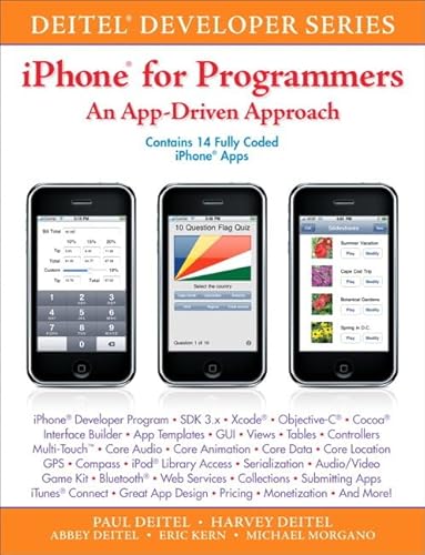 Beispielbild fr IPhone for Programmers : An App-Driven Approach zum Verkauf von Better World Books