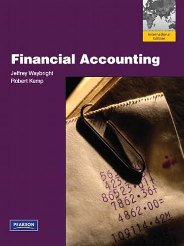 9780137067794: Financial Accounting: International Edition