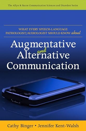 Stock image for What Every Speech-Language Pathologist/Audiologist Should Know about Alternative and Augmentative Communication for sale by BooksRun