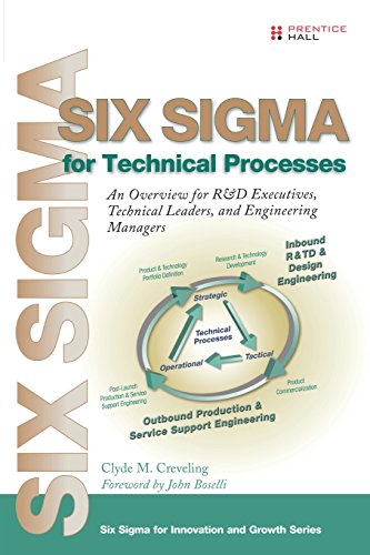 9780137069859: Six Sigma for Technical Processes: An Overview for R&D Executives, Technical Leaders, and Engineering Managers (Prentice Hall Six SIGMA for ... Technical Leaders, and Engineering Managers