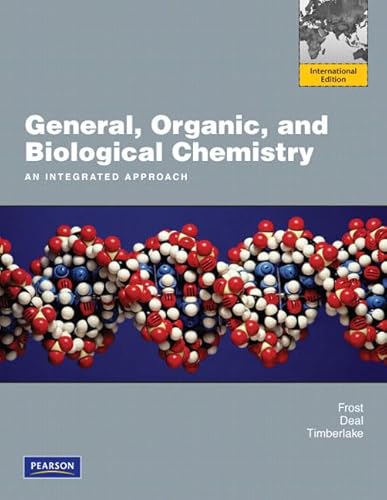 Beispielbild fr General, Organic, and Biological Chemistry: An Integrated Approach: International Edition zum Verkauf von HPB-Red