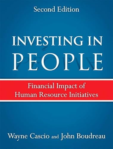 Imagen de archivo de Investing in People : Financial Impact of Human Resource Initiatives a la venta por Better World Books: West