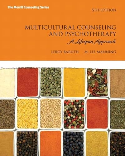 Stock image for Multicultural Counseling and Psychotherapy: A Lifespan Approach (5th Edition) (Merrill Counseling (Paperback)) for sale by Greenway