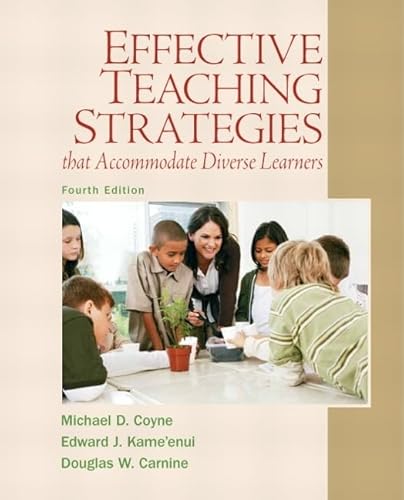 Effective Teaching Strategies that Accommodate Diverse Learners (9780137084708) by Coyne, Michael; Kame'enui, Edward; Carnine, Douglas