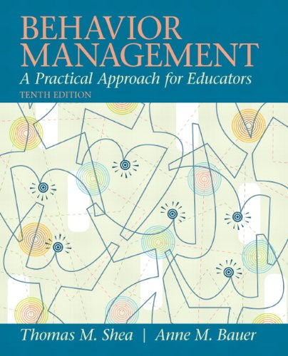 Beispielbild fr Behavior Management: A Practical Approach for Educators zum Verkauf von BooksRun