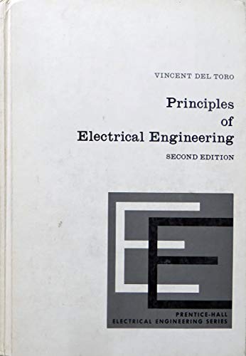 Stock image for Principles of electrical engineering (Prentice-Hall series in electrical engineering) for sale by HPB-Red