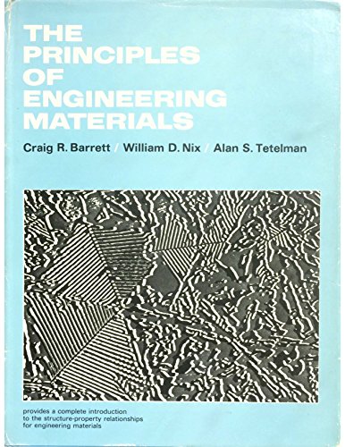 Beispielbild fr The Principles of Engineering Materials zum Verkauf von HPB-Red