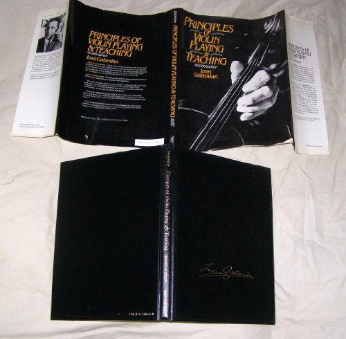 Stock image for Principles of Violin Playing and Teaching for sale by Front Cover Books