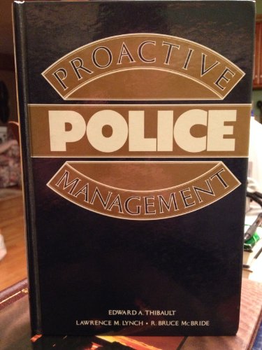 Stock image for PROACTIVE POLICE MANAGEMENT for sale by Neil Shillington: Bookdealer/Booksearch