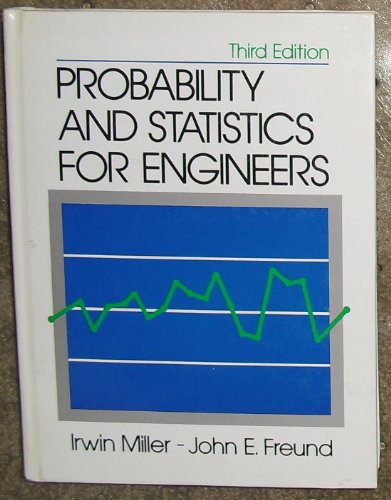 Beispielbild fr Probability and statistics for engineers zum Verkauf von Wonder Book