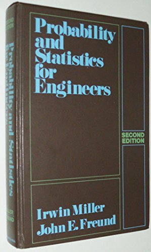 Probability and statistics for engineers - Irwin Miller