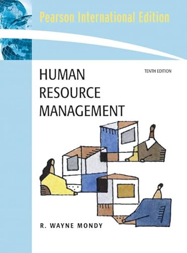 Beispielbild fr Human Resource Management: InternatioMondy, R. Wayne Dean zum Verkauf von Iridium_Books