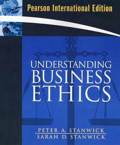 Beispielbild fr Understanding Business Ethics zum Verkauf von AwesomeBooks
