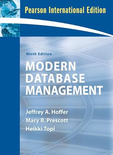 9780137130481: Modern Database Management: International Edition