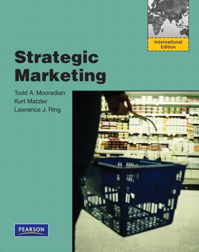 9780137136971: Strategic Marketing: International Edition